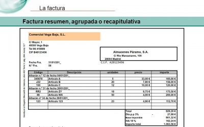 Factura recapitulativa: qué es y cómo hay que hacerla
